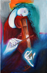 Femme au violon