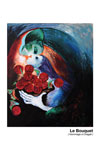 Le bouquet (Hommage à Chagall)