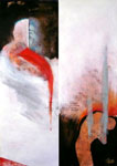 L’?omme VII   L’?omme VIII (diptych)